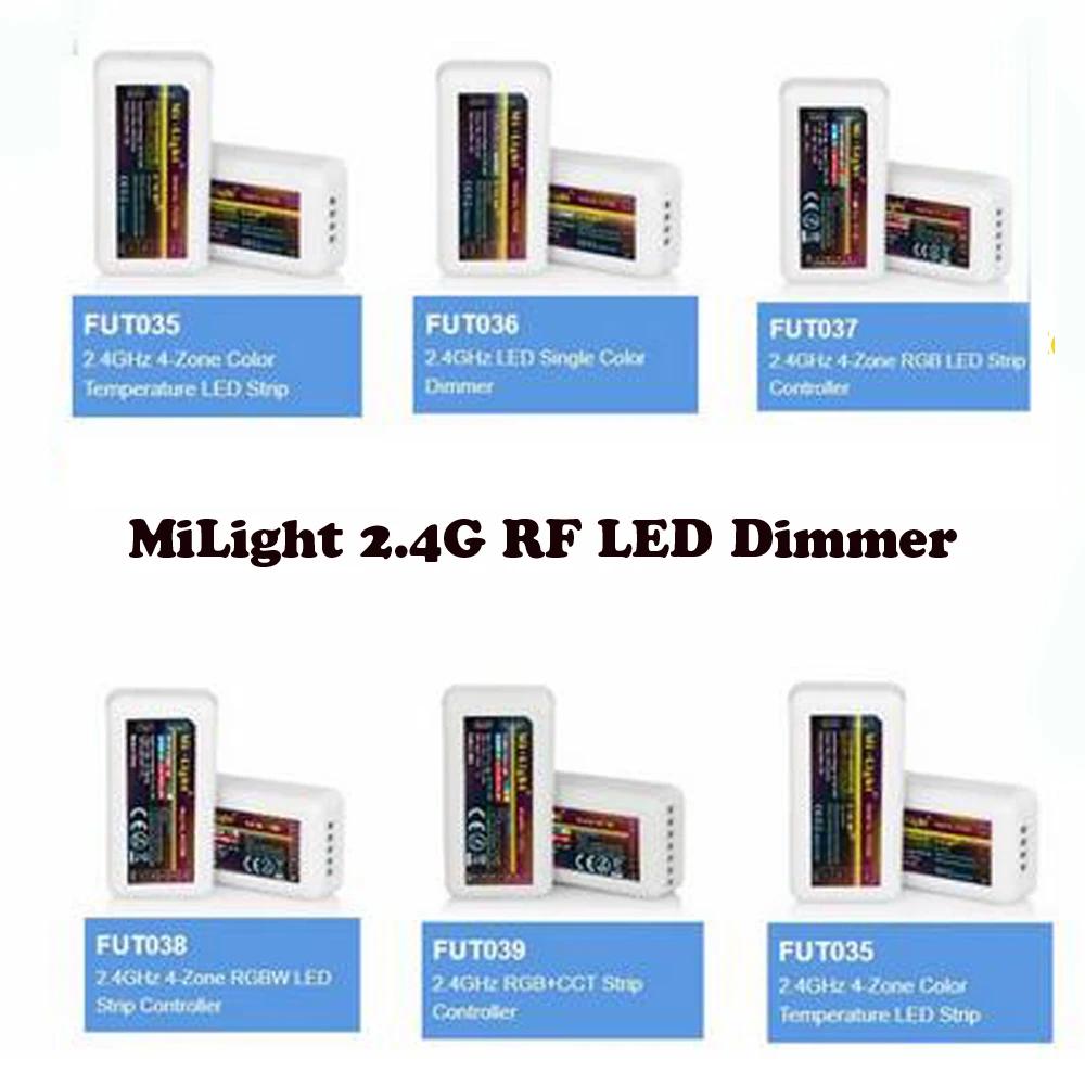 Milight 2.4G RF , ܻ CCT RGB RGBW RGB + CCT  Ʈ Ʈ LED Ʈѷ, FUT035 FUT036 FUT037 FUT038 FUT039